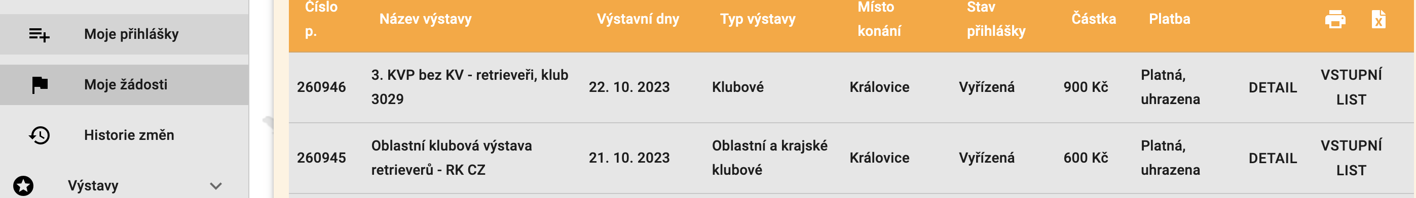 VSTUPNI LISTY DOGOFFICE